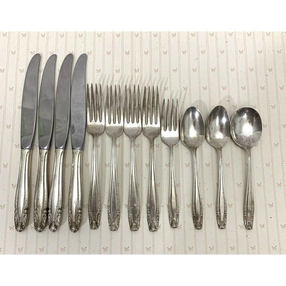 Stradivari by Wallace Sterling Silver Mixed of 12 Pieces